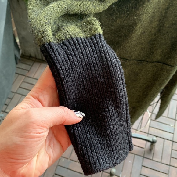 Cynthia Rowley two tone cardigan - Picture 3 of 4